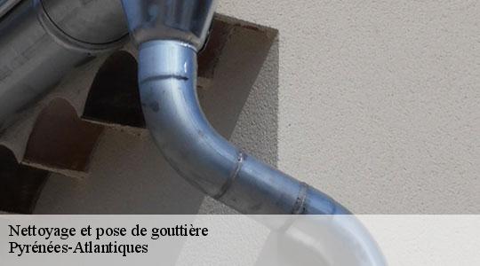 Nettoyage et pose de gouttière Pyrénées-Atlantiques 