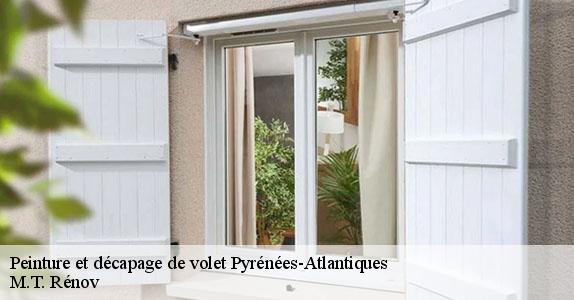 Peinture et décapage de volet 64 Pyrénées-Atlantiques  M.T. Rénov