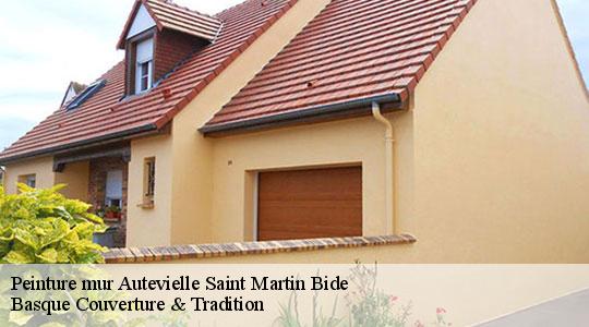 Peinture mur  autevielle-saint-martin-bide-64390 Basque Couverture & Tradition