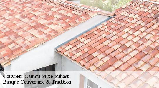 Couvreur  camou-mixe-suhast-64120 Basque Couverture & Tradition