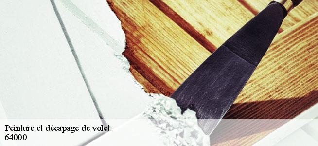 Peinture et décapage de volet  64000