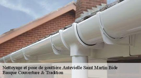 Nettoyage et pose de gouttière  autevielle-saint-martin-bide-64390 Basque Couverture & Tradition