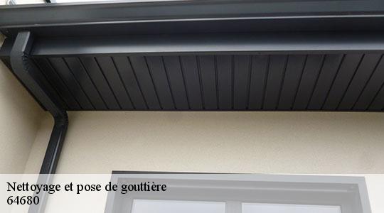 Nettoyage et pose de gouttière  64680