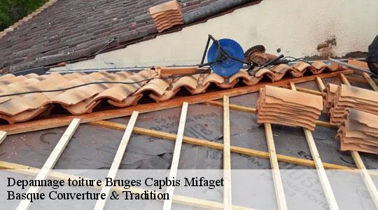 Depannage toiture  bruges-capbis-mifaget-64800 Basque Couverture & Tradition