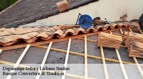 Depannage toiture  lichans-sunhar-64470 Basque Couverture & Tradition