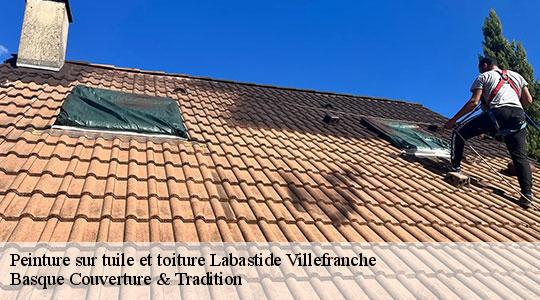 Peinture sur tuile et toiture  labastide-villefranche-64270 Basque Couverture & Tradition