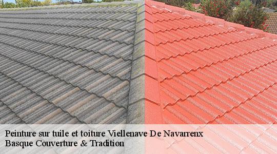 Peinture sur tuile et toiture  64190