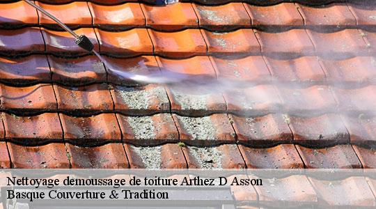 Nettoyage demoussage de toiture  arthez-d-asson-64800 Basque Couverture & Tradition