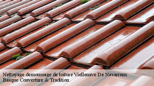 Nettoyage demoussage de toiture  64190