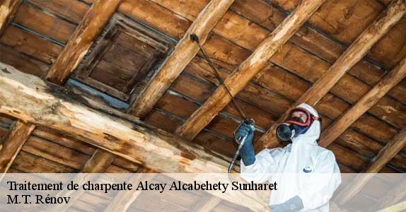 Traitement de charpente  alcay-alcabehety-sunharet-64470 M.T. Rénov