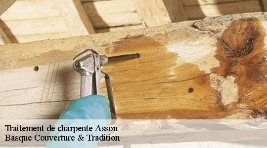 Traitement de charpente  asson-64800 Basque Couverture & Tradition