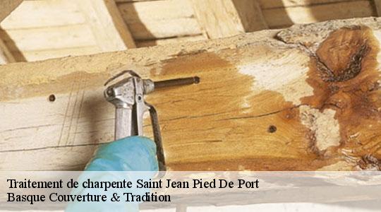 Traitement de charpente  saint-jean-pied-de-port-64220 Basque Couverture & Tradition