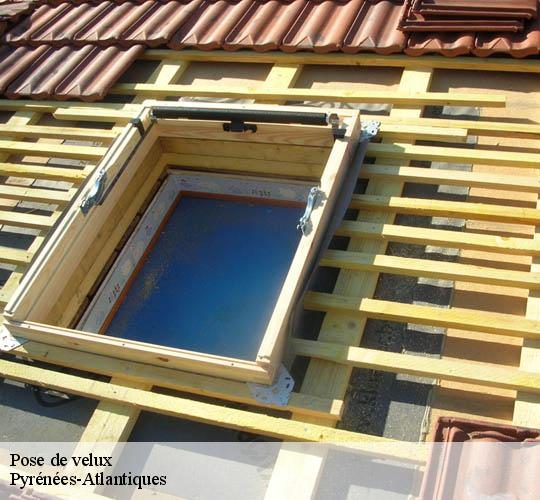 Pose de velux Pyrénées-Atlantiques 