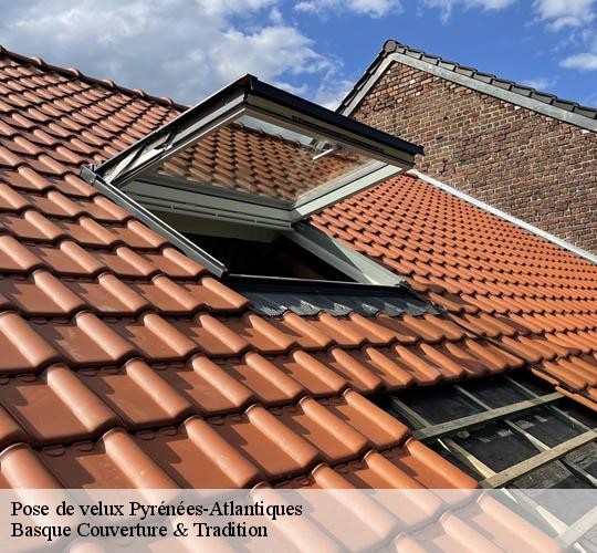 Pose de velux Pyrénées-Atlantiques 