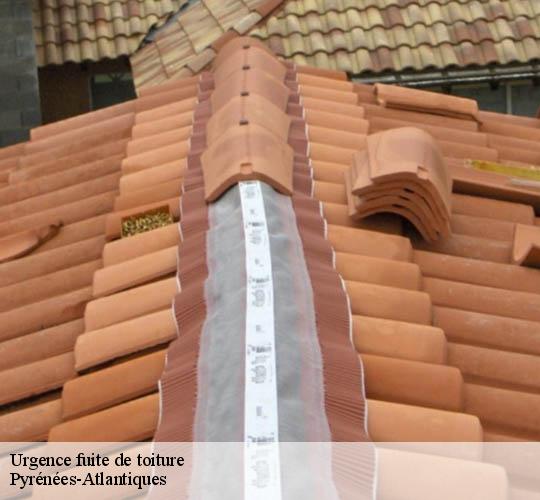 Urgence fuite de toiture Pyrénées-Atlantiques 