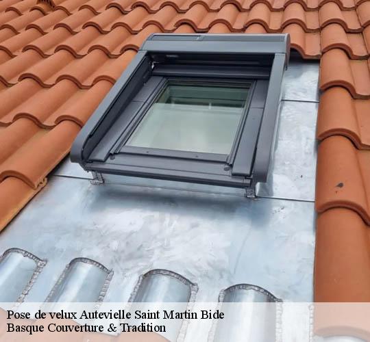 Pose de velux  autevielle-saint-martin-bide-64390 Basque Couverture & Tradition