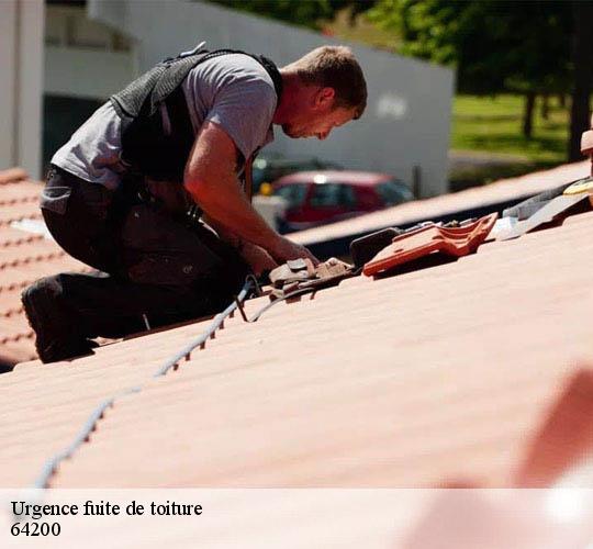Urgence fuite de toiture  64200