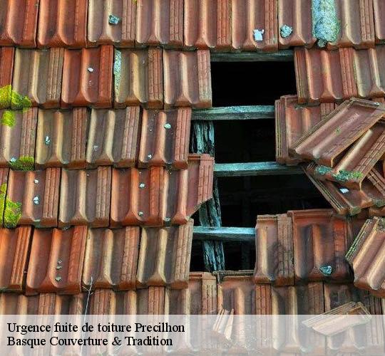 Urgence fuite de toiture  64400